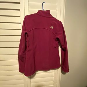 The North Face soft shell, size small, purple jacket